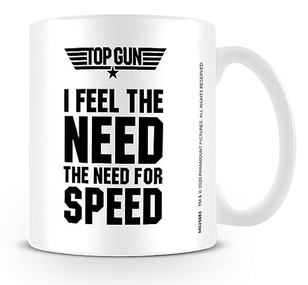 TOP GUN トップガン (アイスマン追悼 ) - The Need For Speed / マグカップ - PGS